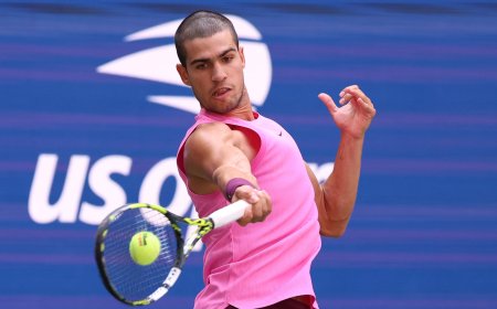 Alcaraz gana a Rinderknech y ya está en los cuartos de final del US Open