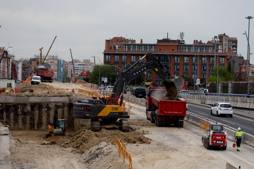 Madrid enfrenta semanas de restricciones al tráfico por la sincronía de múltiples obras