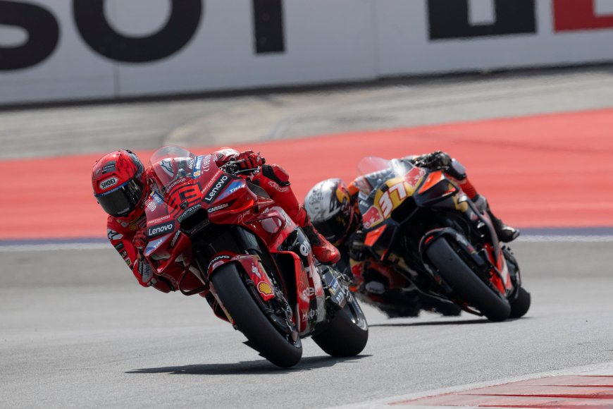 Así le hemos contado el GP de Austria: Marc Márquez se impone en un vibrante duelo con Bezzechi y amplía su ventaja en la general