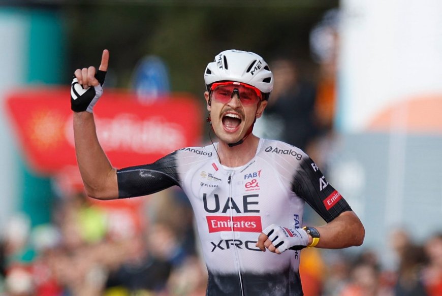 Jay Vine se reencuentra en la Vuelta a España; Tréen, nuevo líder