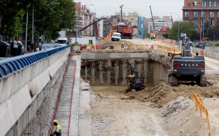 Las obras de Madrid prometen un otoño de atascos
