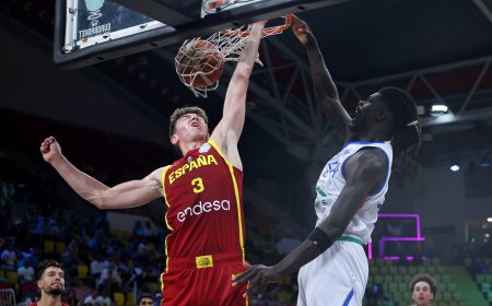 Las cuentas de España para clasificarse para octavos del Eurobasket: en manos de Shengelia o derrotar a Giannis Antetokounmpo
