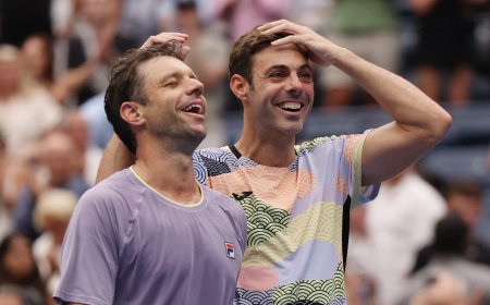 El español Marcel Granollers, campeón del US Open en el cuadro de dobles junto al argentino Horacio Zeballos