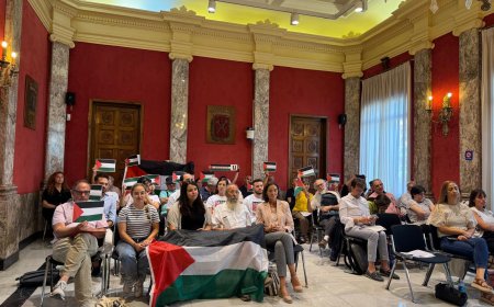 Fracasa el intento de Vox de prohibir las protestas por Palestina en Vallecas