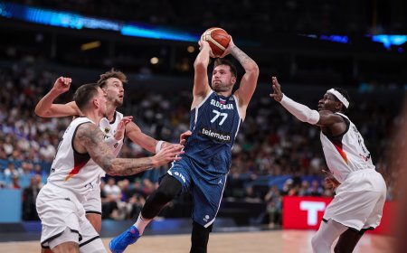 Alemania doblega al colosal Luka Doncic