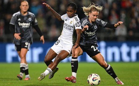 El Madrid salva una prueba de fuego ante el Eintracht Frankfurt en Alemania