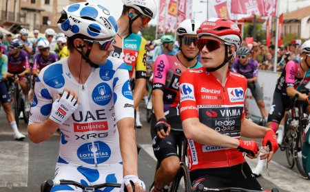 La etapa 19 de la Vuelta, en directo | Recorrido llano con final en Guijuelo