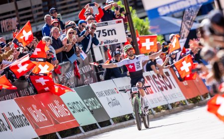 Mathieu Van der Poel y la frustración de un nuevo título mundial de ‘mountain bike’ que se le escapa