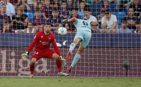 El Levante sobrevive a 28 remates del Betis