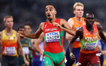 Isaac Nader, alumno del maestro de Fermín Cacho, campeón del mundo de 1.500m