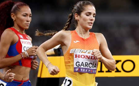 Marta García se mete en la final de 5.000m sin regalar un metro