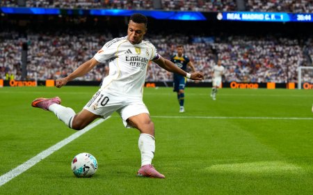 Real Madrid - Espanyol en directo | Mbappé anota el segundo y amplía la ventaja blanca