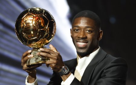 El PSG de Luis Enrique corona a Ousmane Dembélé como nuevo Balón de Oro