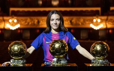 Aitana Bonmatí, después de ganar su tercer Balón de Oro consecutivo: “Mi zona de confort es la plaza del pueblo con mis amigos”