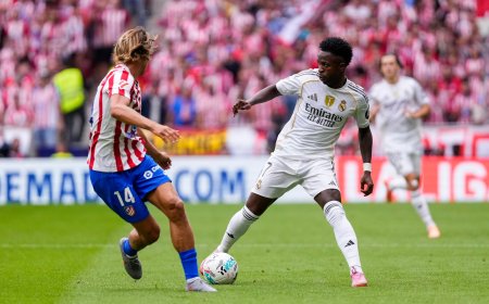 Atlético de Madrid-Real Madrid en directo | Julián Álvarez mete el cuarto de falta en el minuto 62