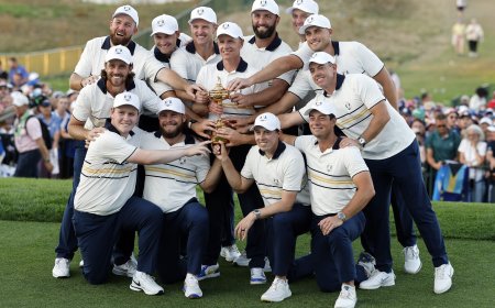 Europa resiste la carga final de EEUU y conquista la Ryder Cup en Nueva York