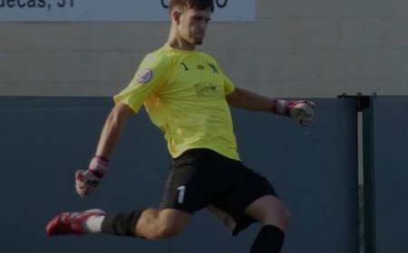 El portero del Colindres, Raúl Ramírez, de III RFEF, en estado crítico tras sufrir un golpe en la cabeza