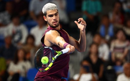 Alcaraz sigue superándose y alcanza la final de Tokio