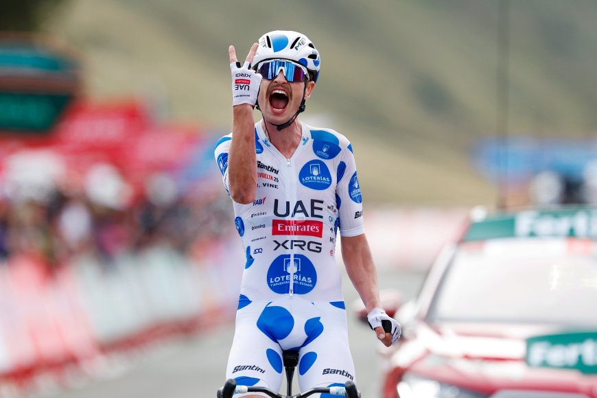 Vine se lleva otra victoria de etapa y Vingegaard el liderato de la Vuelta a España
