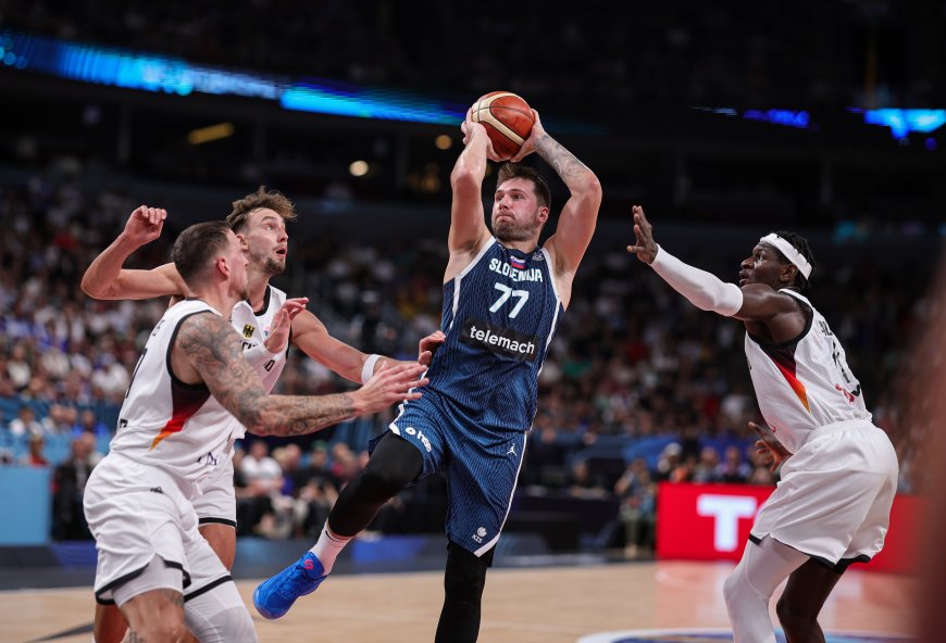 Alemania doblega al colosal Luka Doncic
