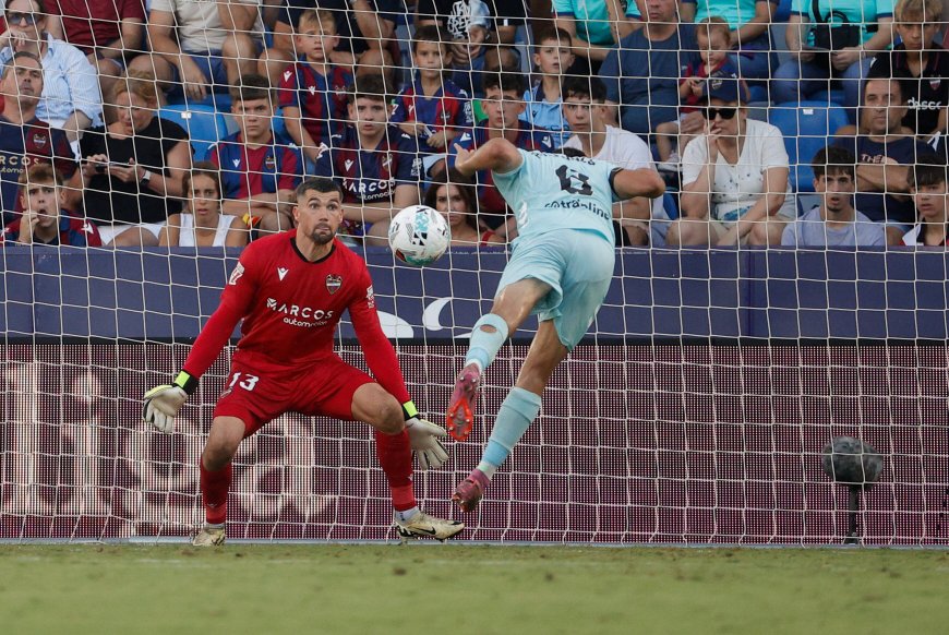 El Levante sobrevive a 28 remates del Betis