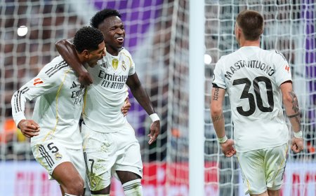Vinicius se afina con goles
