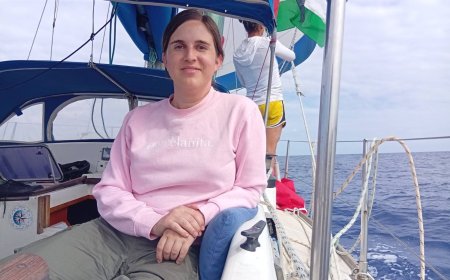 La diputada de Más Madrid Jimena González habla a bordo de la nueva flotilla hacia Gaza: “El PP actúa como una oficina israelí”