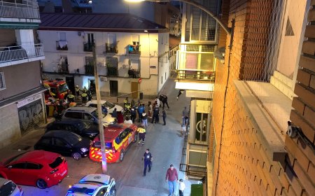 Desalojado un edificio en Vallecas por peligro de derrumbe