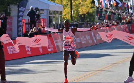 Jacob Kiplimo parece ser el elegido: vence en la maratón de Chicago tras amenazar durante 30 kilómetros el récord del mundo
