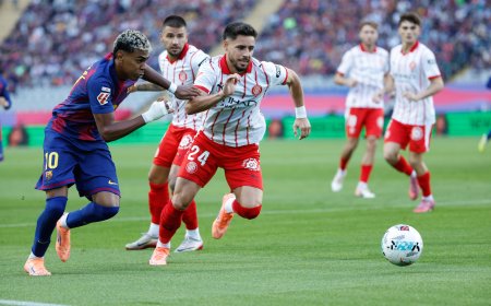 Barcelona - Girona en directo | El Barça lo intenta bajo el diluvio de Montjuic