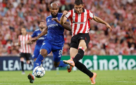 Guruzeta y Robert Navarro dan al Athletic la primera victoria en Champions