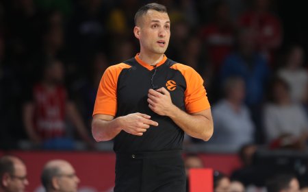 Detenido un árbitro serbio de la Euroliga por supuestos vínculos con el crimen organizado