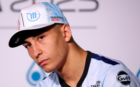 Raúl Fernández, piloto de MotoGP: “Cuando te pones primero, te das cuenta de que eres tú contra ti mismo”