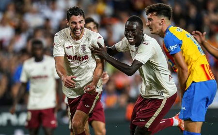 El Villarreal ratifica su condición de vecino mayor en casa del Valencia