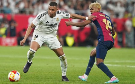 Real Madrid - FC Barcelona en directo|Camavinga y Valverde salen de inicio en el Madrid y Araujo se cae del once del Barça