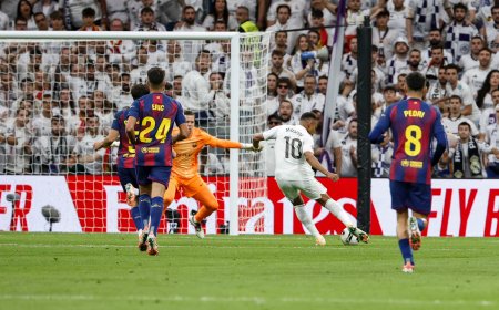 Real Madrid - FC Barcelona en directo| El Real Madrid se impone al Barcelona y agranda su distancia en LaLiga