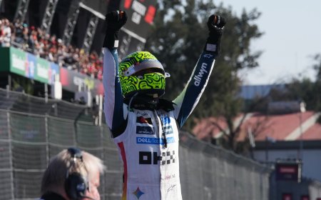 Norris gana en México; Verstappen, llega con todo