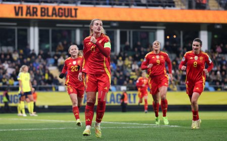 España jugará de nuevo la final de la Nations tras tumbar a Suecia con un golazo de Alexia