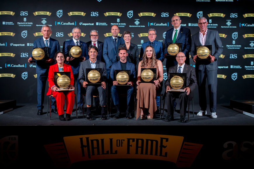 La promoción de Rudy brilla en el Salón de la Fama del baloncesto español