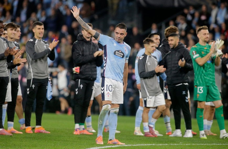 Aspas también se homenajea con un golazo al Niza