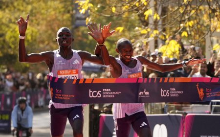 Hellen Obiri y Benson Kipruto se imponen en el maratón de Nueva York en la despedida de Eliud Kipchoge