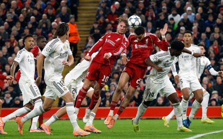 Liverpool - Real Madrid en directo | Courtois no es suficiente y el Madrid cae en Anfield