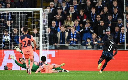 El Barcelona enfada incluso al mejor Lamine Yamal ante el Brujas