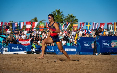 Ander Martín se proclama subcampeón del mundo en el ‘beach sprint’ olímpico