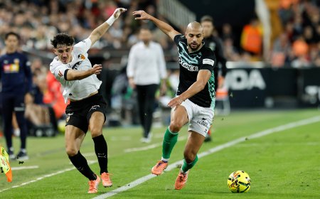 El Valencia logra un insípido empate ante el Betis