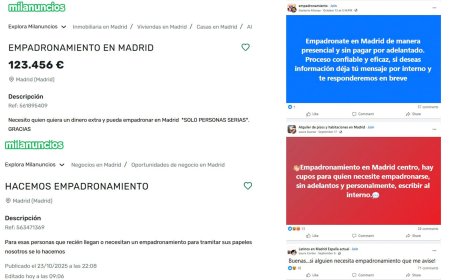 Nuevo gran negocio ilegal en Madrid: empadronar a extranjeros en domicilios o locales por hasta 300 euros
