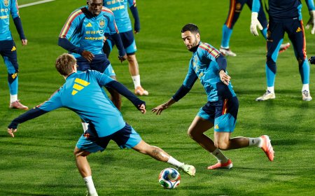 Georgia - España en directo | Ferran hace el tercero y deja el partido prácticamente sentenciado