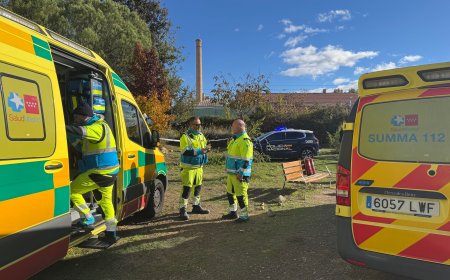Fallece una mujer y un hombre resulta herido de gravedad en un incendio en un parque de Alcalá de Henares