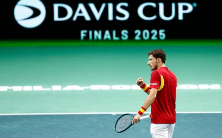 Carreño vence a Struff y España queda a un paso de la final de la Copa Davis