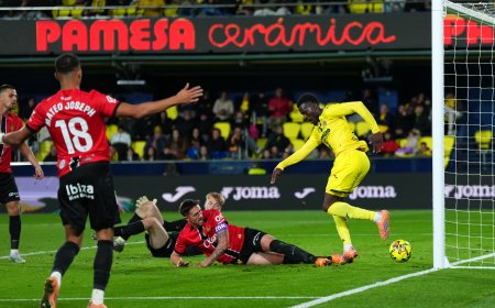 El tacón de Tani sentencia al Mallorca y permite al Villarreal firmar su mejor arranque liguero